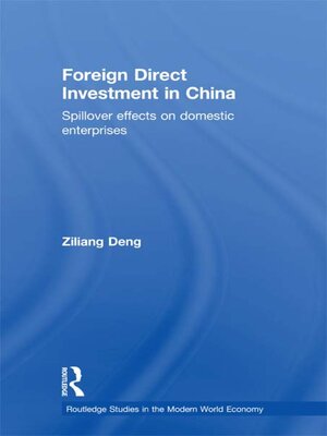 cover image of Foreign Direct Investment in China